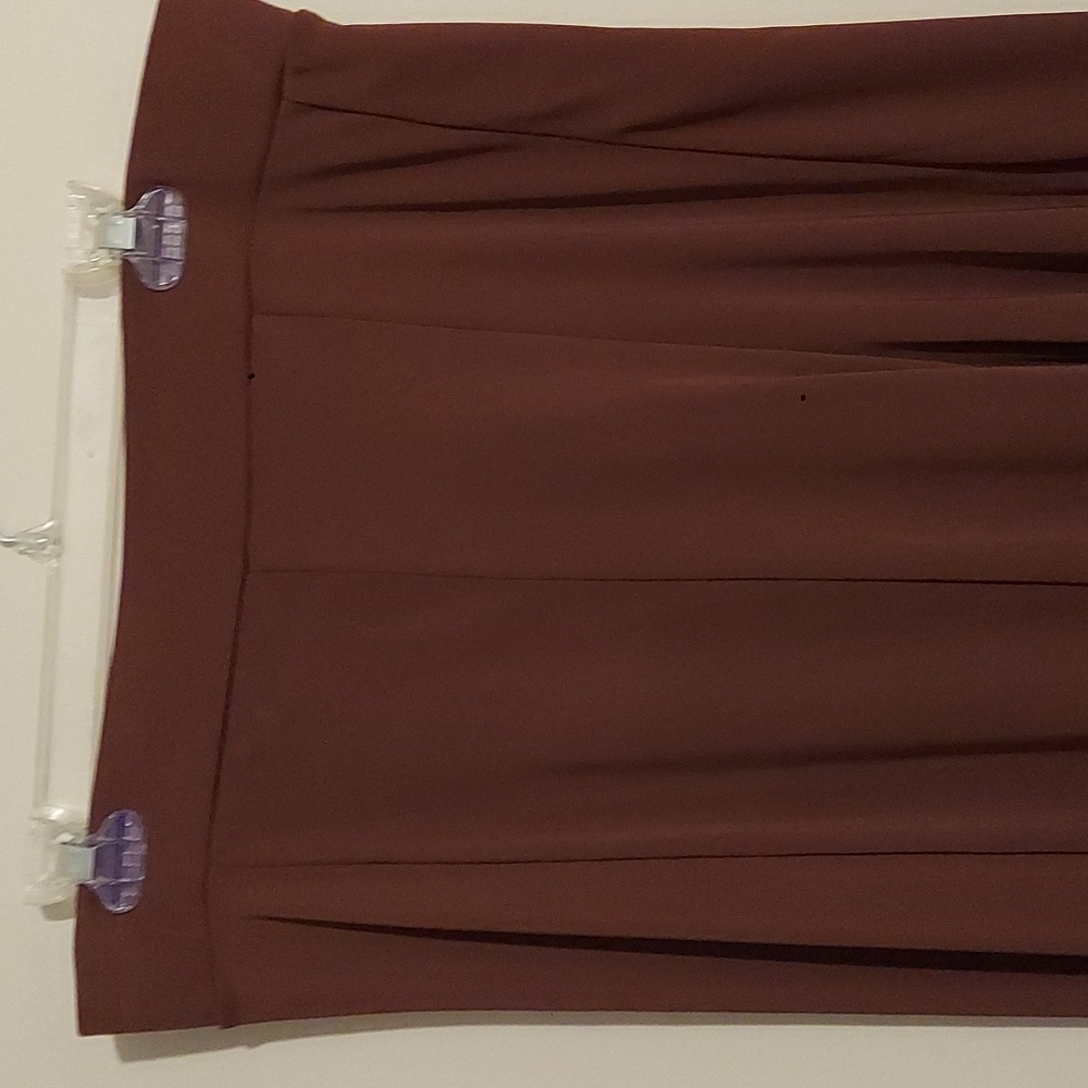 Forever 21, brown- 1XL, split-leg pants